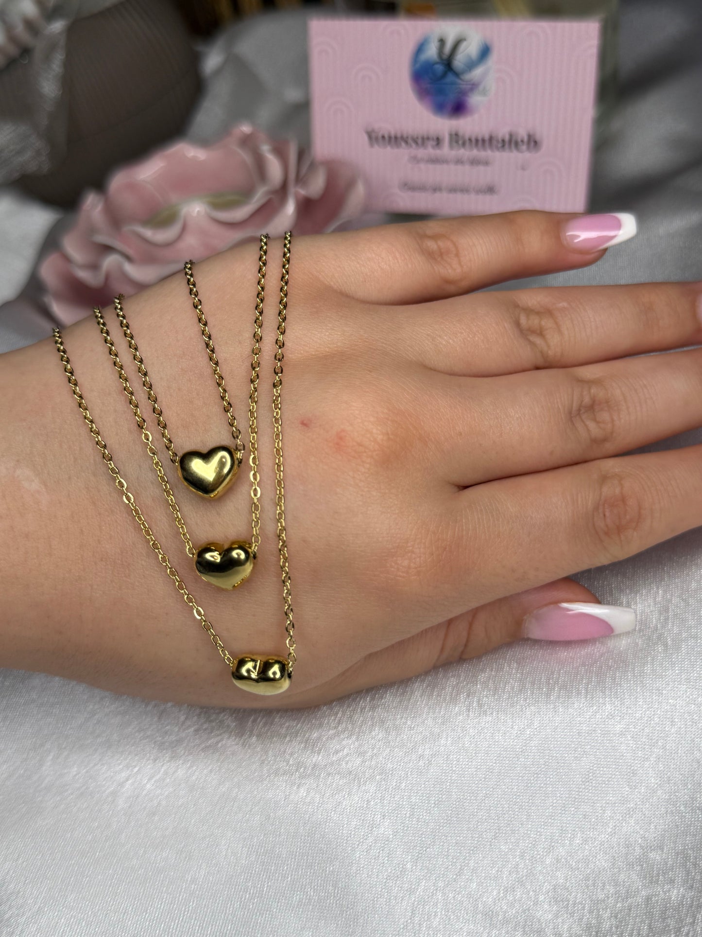 Collana tre CUORI
