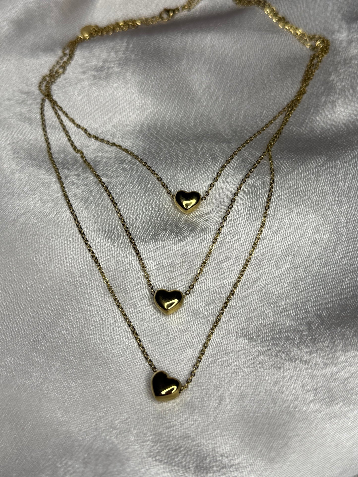 Collana tre CUORI