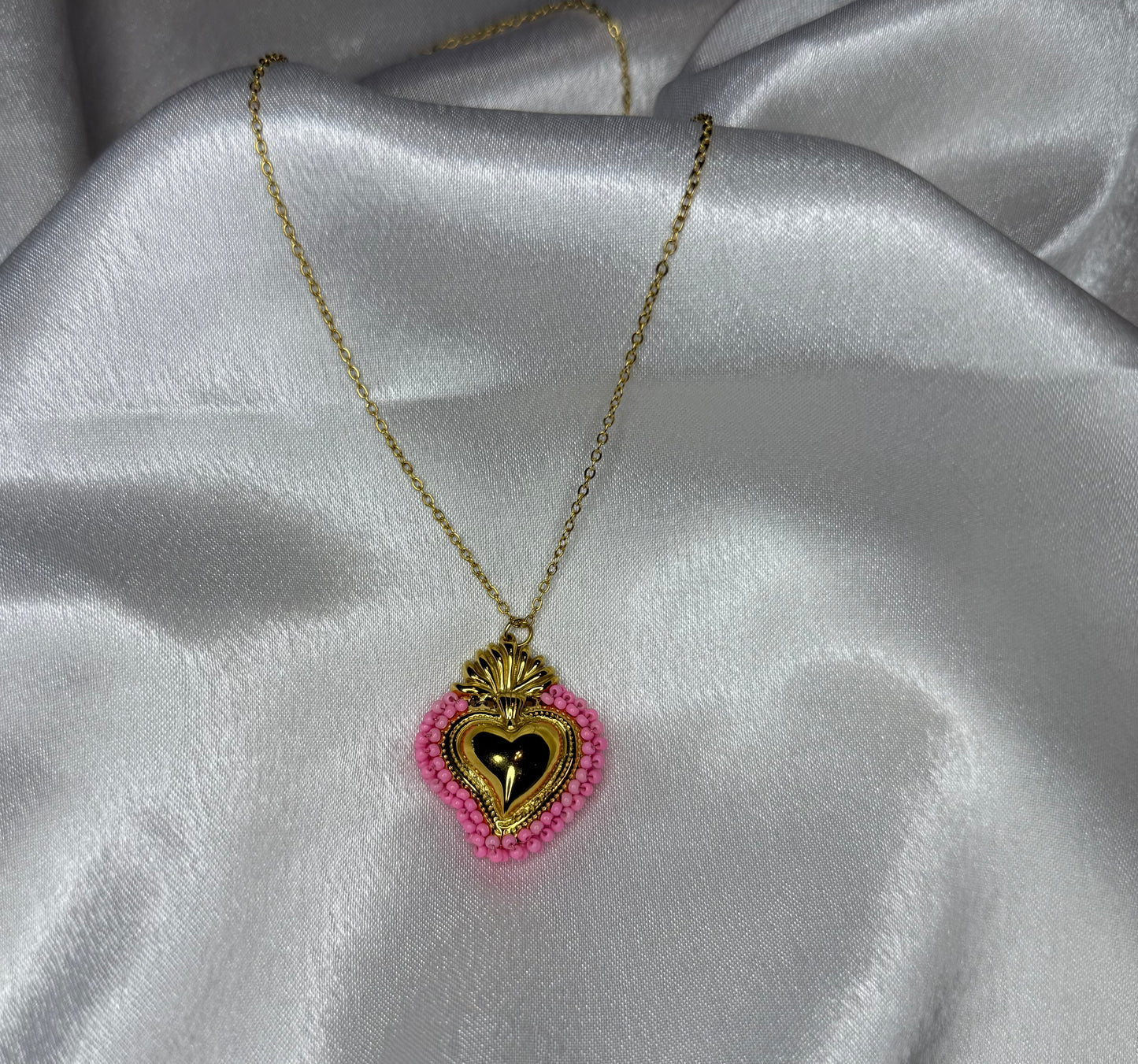 Collana cuore sacro