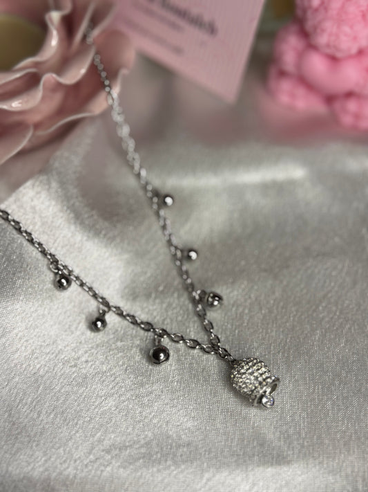 Campana Swarovski Silver