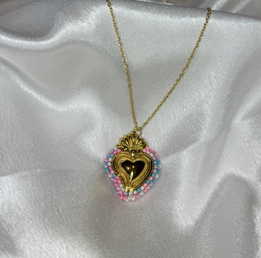 Collana cuore sacro